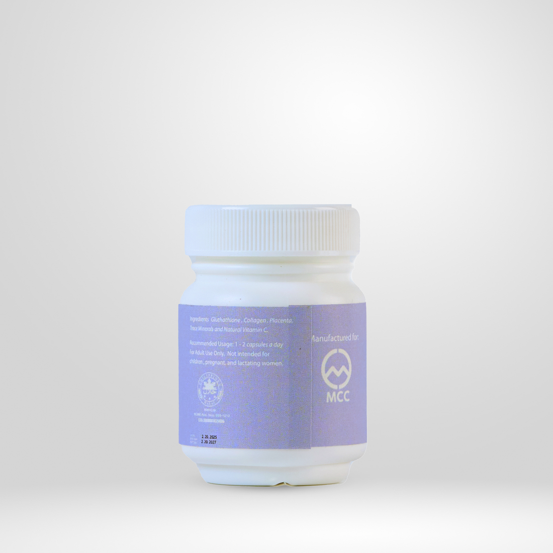 MCC Essential Glutha+ 15 Capsules Per Bottles