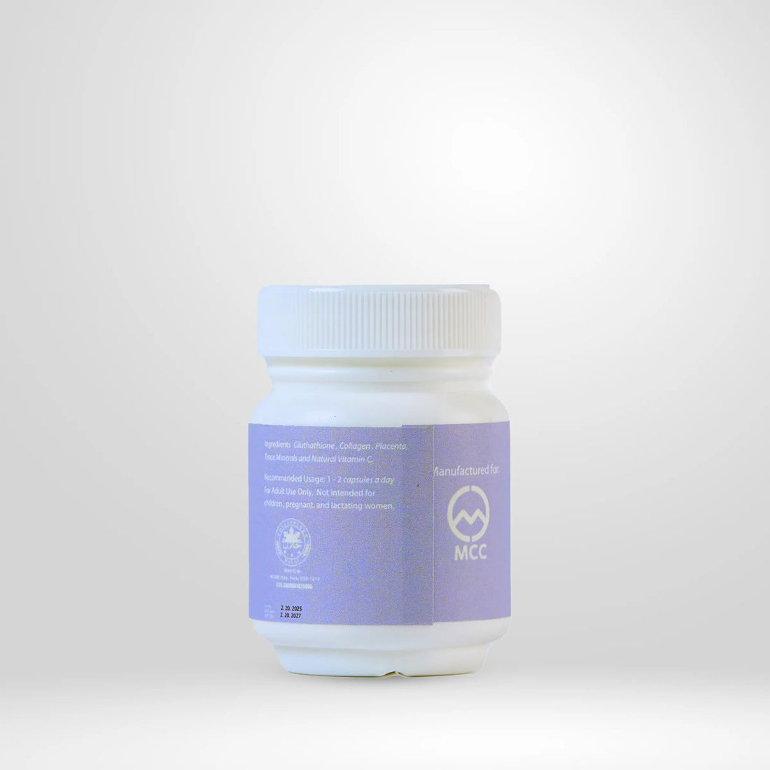 MCC Essential Glutha+ 15 Capsules Per Bottles