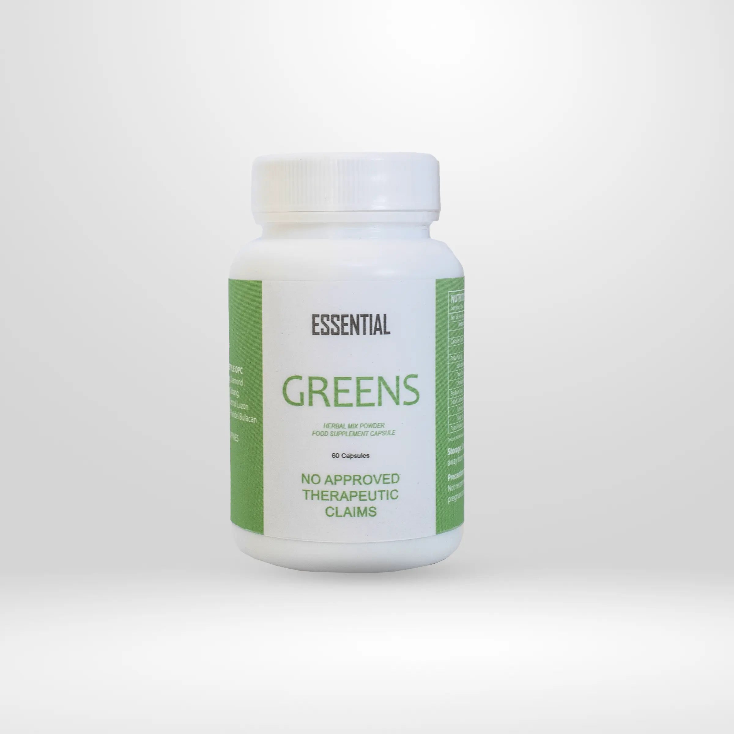 MCC Essential Greens 60 Caps