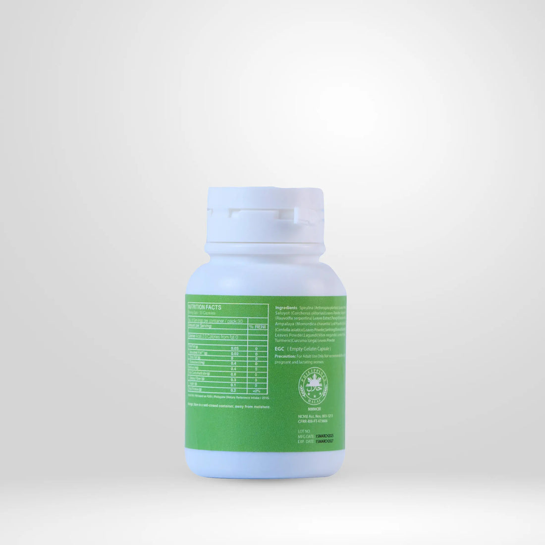 MCC Essential Greens 30 Caps