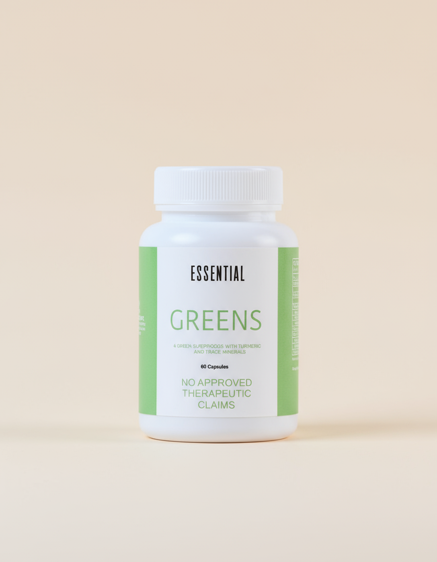 MCC Essential Greens 60 Caps